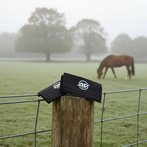 AV Edge paarden patch op hoofdstel paard